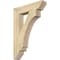 Ekena Millwork Imperial Slat Rough Sawn Bracket, Douglas Fir, 4"W x 20"D x 28"H BKT04X20X28IMP06RDF - alternate 1